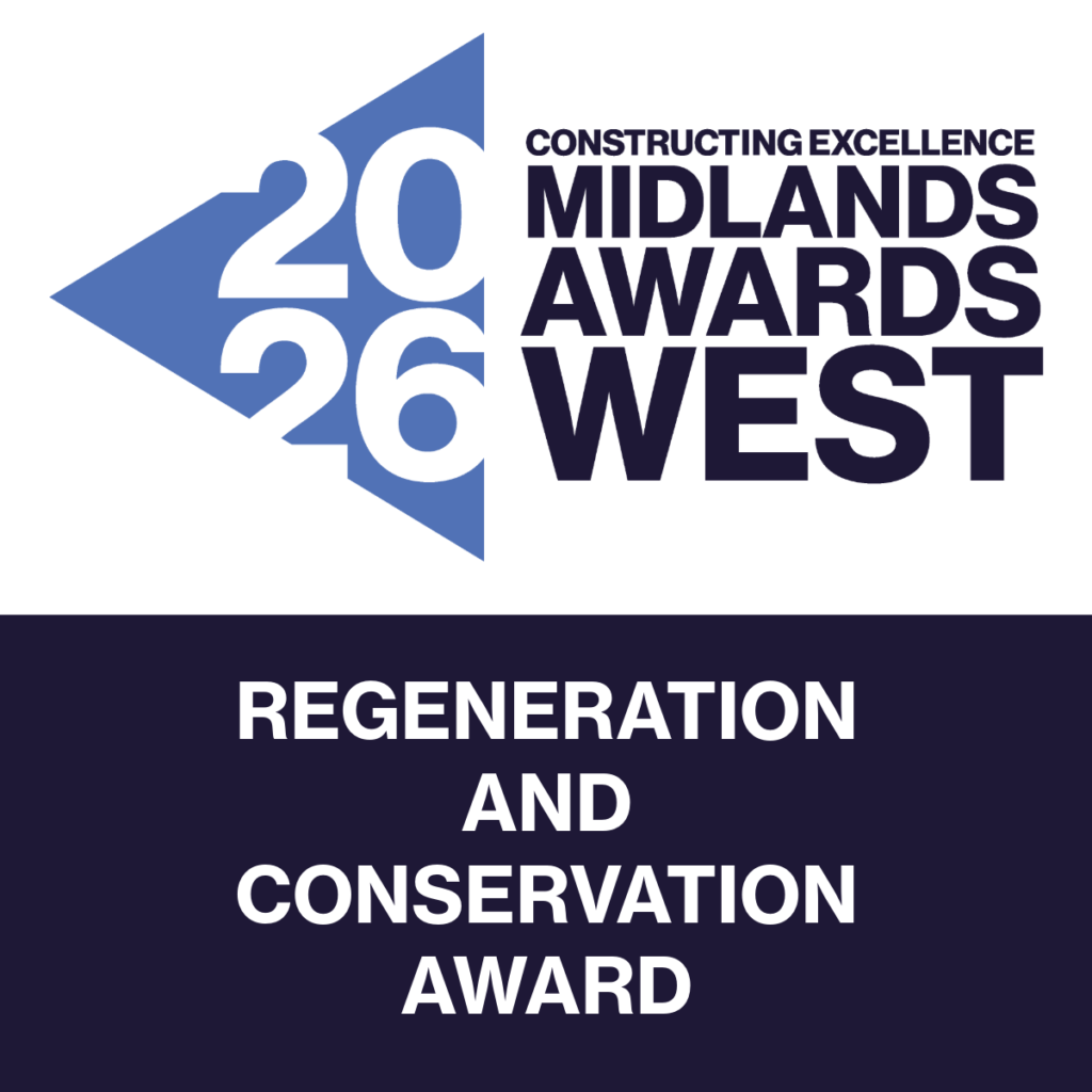 2026 Midlands Awards West Constructing Excellence Regeneration and Conservation award winner GP Thomas Construction